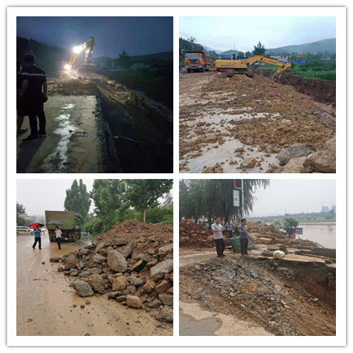 “汛”速行動，全力以赴保暢通，道路搶險，河南交科院在一線