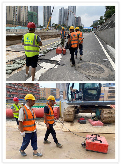 “汛”速行動，全力以赴保暢通，道路搶險，河南交科院在一線