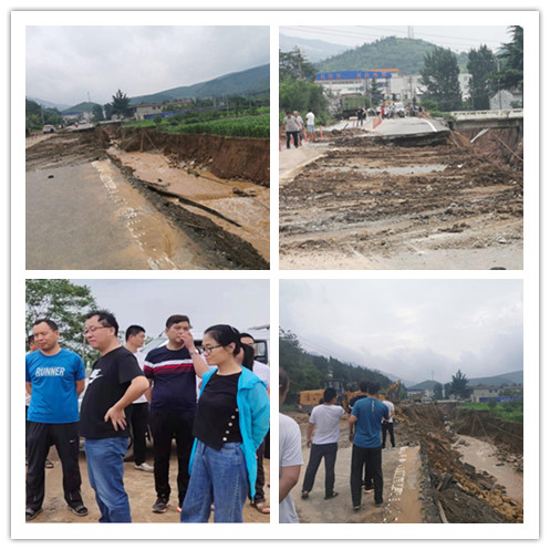 “汛”速行動，全力以赴保暢通，道路搶險，河南交科院在一線