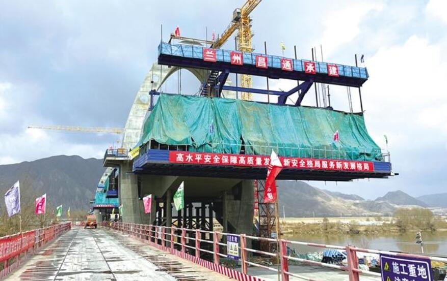 什川黃河大橋預計年底通車